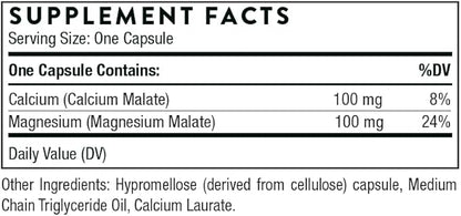 Thorne Calcium-Magnesium Malate 240 Capsules