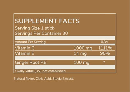 Well Vitamin C 1000mg Boost Packets (30 Stick