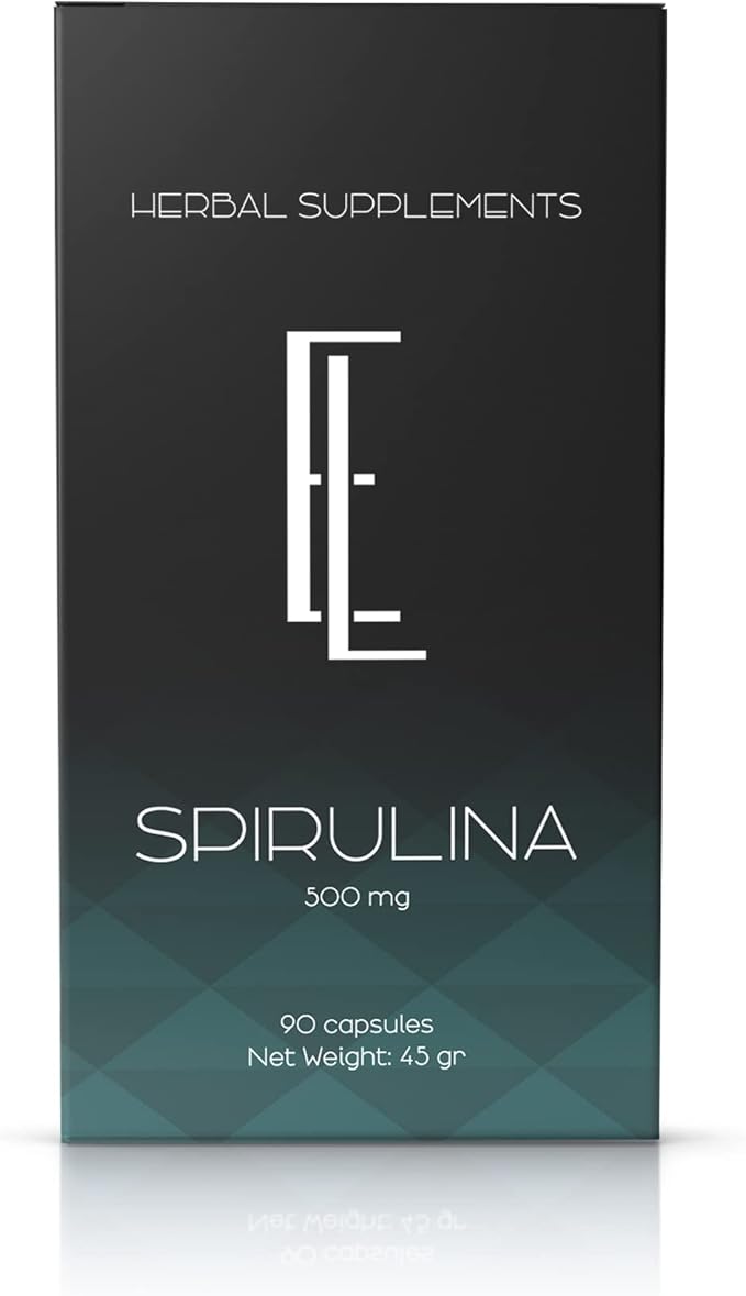 Spirulina Capsules - 90 x 500
