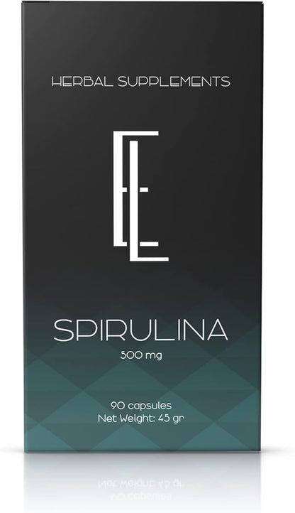 Spirulina Capsules - 90 x 500
