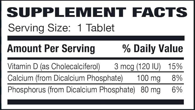 Rising Pharma - Risacal-d - Vitamin D3 & 100 tablets