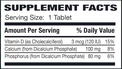 Rising Pharma - Risacal-d - Vitamin D3 & 100 tablets