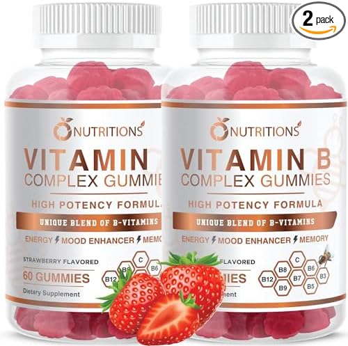 O NUTRITIONS Vitamin B Complex Vegan B12, B7 B7 as B6, B3 B3 as B5, B6, B6, B8, B8, B9 B9 as (1 Pack)