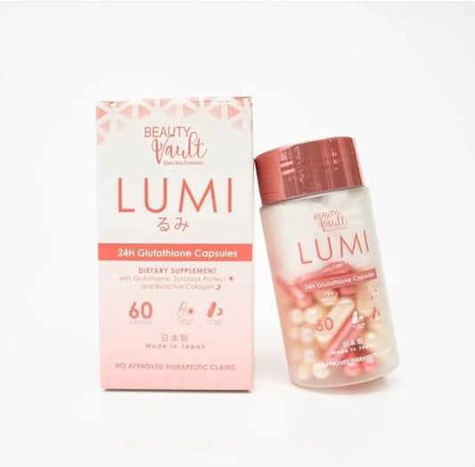 LUMI 24H Glutathione Capsules (60 Caps) 1 Box