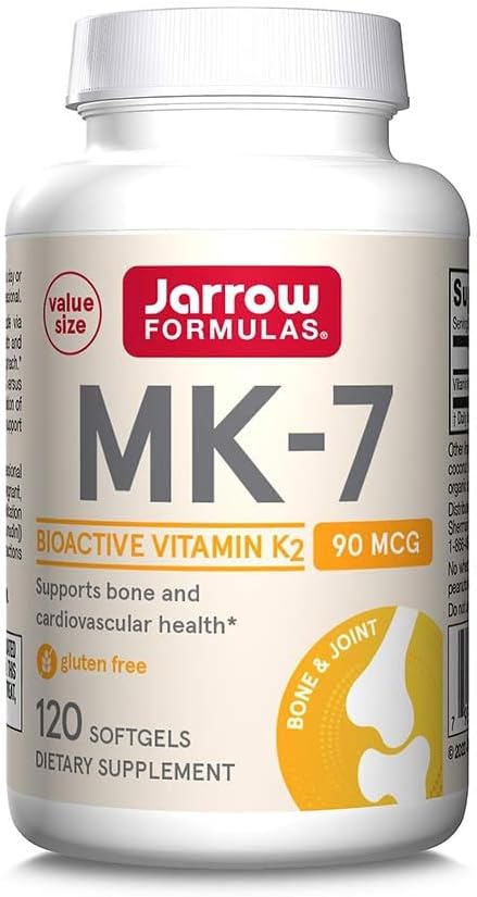 Jarrow Formulas MK-7, 90 mcg, 90 Softgels