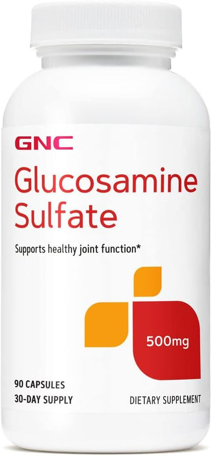 GNC Glucosamine Sulfate 500 mg 90 Capsules (90 Servings)