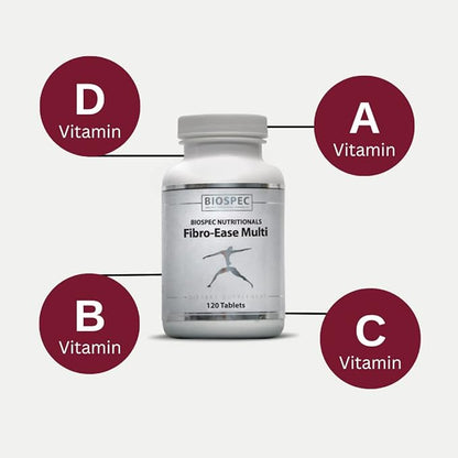 Fibro-Ease Multi - Contains Essential Vitamins (120 Capsules)