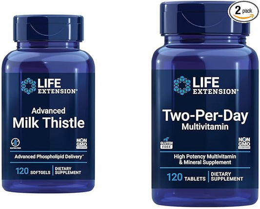Life Extension Advanced Milk Thistle 120 120 Tablets