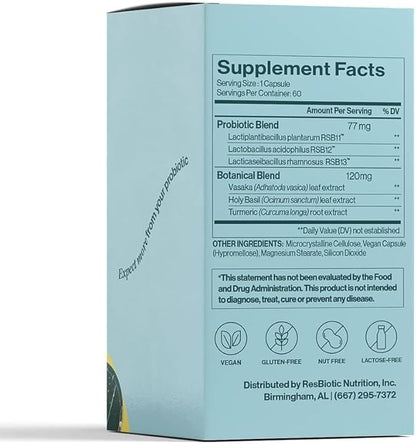| resB Lung Support Supplement | 6 (180 (180 Day
