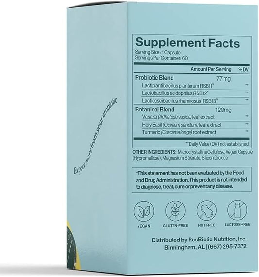 | resB Lung Support Supplement | 6 (180 (180 Day