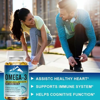 Omega-3 with Triple Strength 3600MG Fish