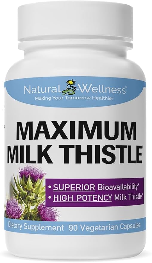 Maximum Milk Thistle Liver Detox 90 Capsules,