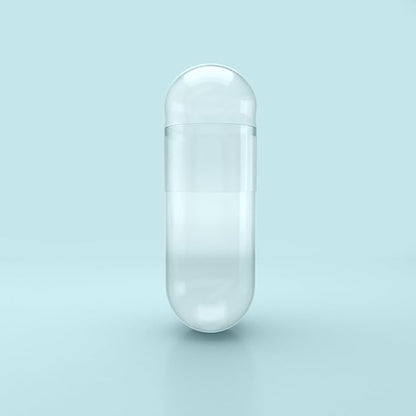 Capsuline - Clear Gelatin Capsules Size 000 (Box of 50,000)