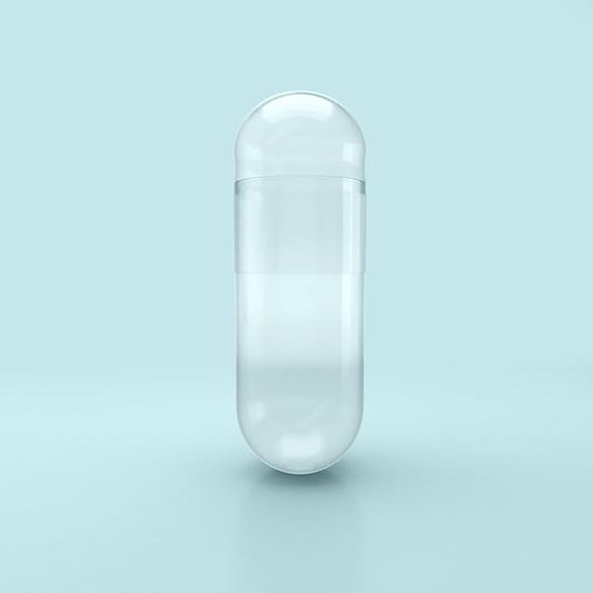 Capsuline - Clear Gelatin Capsules Size 000 (Box of 50,000)