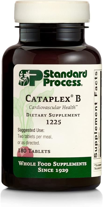 Standard Process Cataplex B B6, Thiamine, 180 Tablets