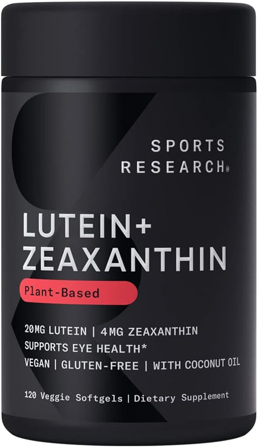 Sports Research® Lutein and Zeaxanthin Capsules 120 Veggie