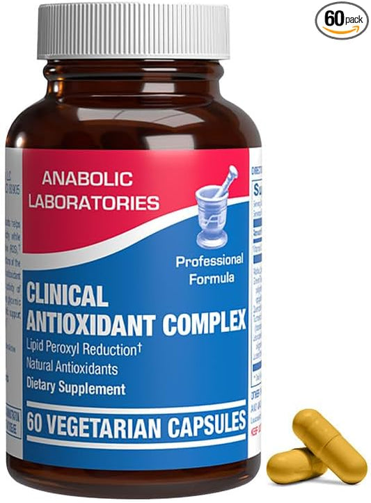 Natural Antioxidant Complex Supplement 60 Vegetarian