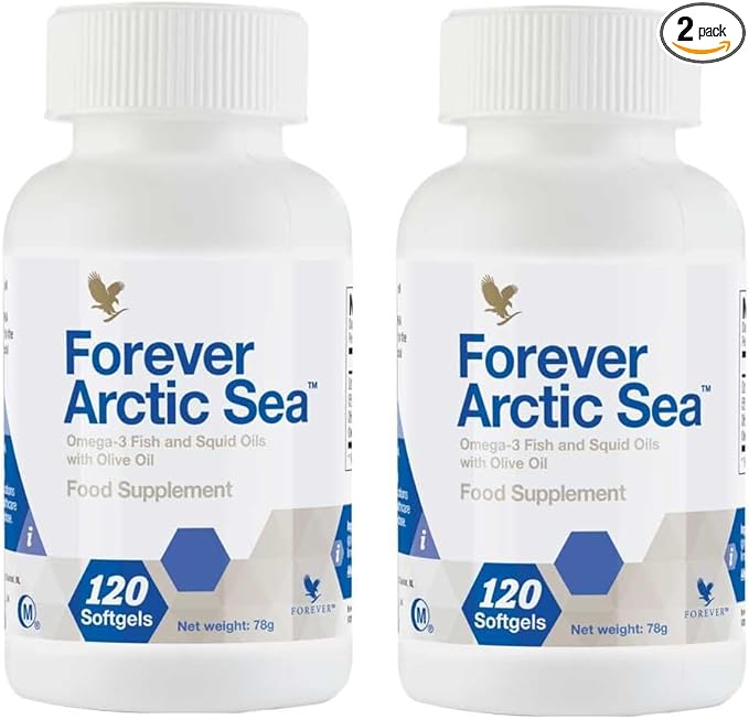 Forever Living - Forever Arctic Sea Omega-3 Supplement Omega-3 Blend 240 Softgels