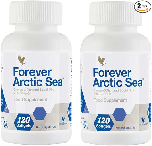 Forever Living - Forever Arctic Sea Omega-3 Supplement Omega-3 Blend 240 Softgels