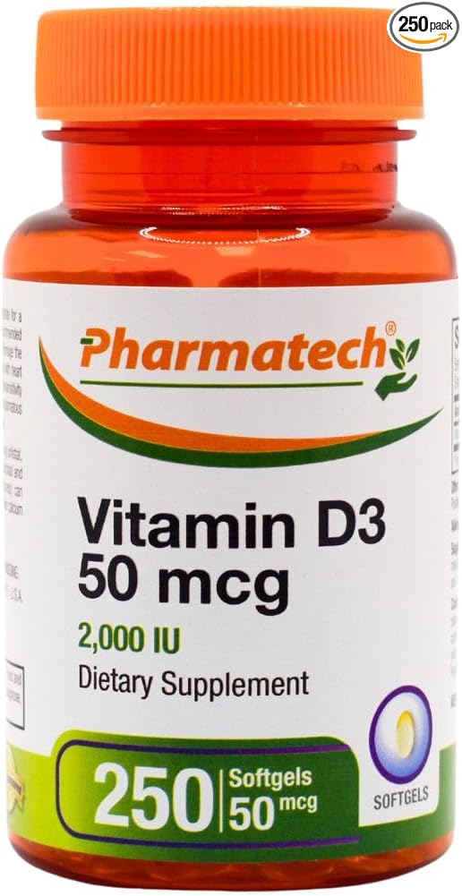 Vitamin D3 2000 IU, 50 mcg, 250 Mini