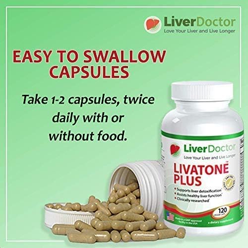 Plus Liver Detox Capsules Liver Cleanse (240 Count)