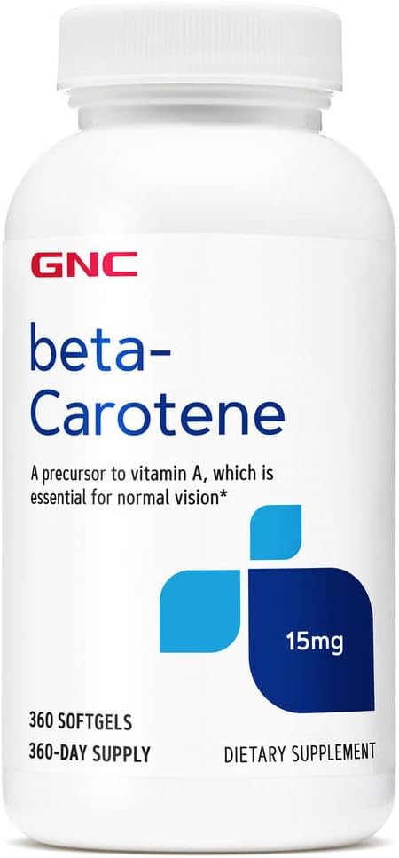 GNC beta-Carotene 15mg 360 Count