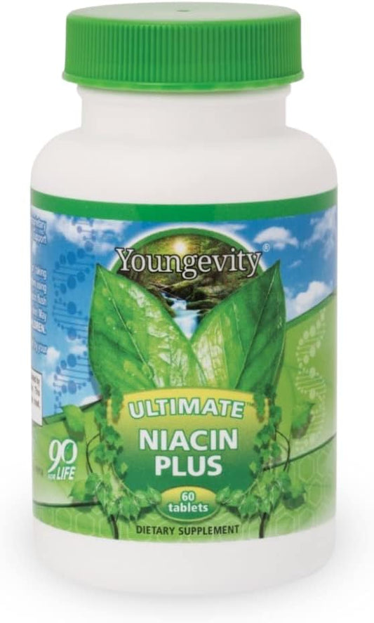 Youngevity Ultimate Niacin Plus™ 500 mg 60 Tablets