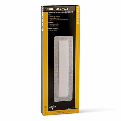 Medline Bordered Gauze, 6" x 6" 15 Count