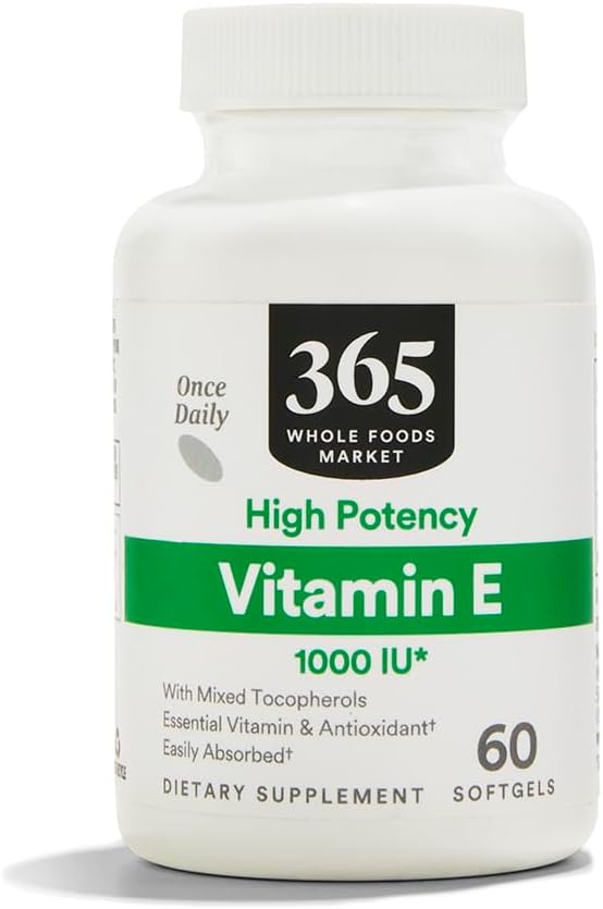 365 by Whole Foods Market, Vitamin 1000 Iu, 60 Softgels