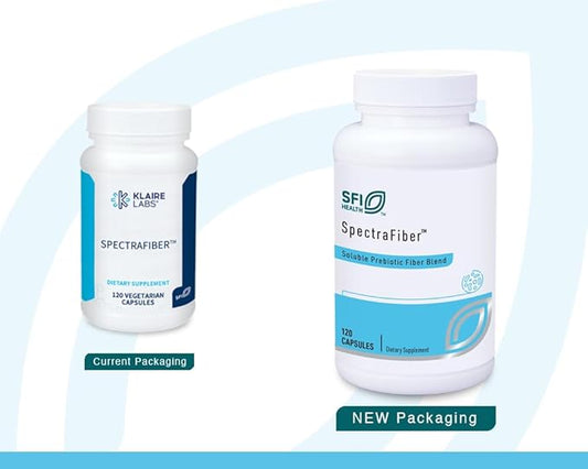 Klaire Labs Spectrafiber 9 Soluble (120 Capsules)
