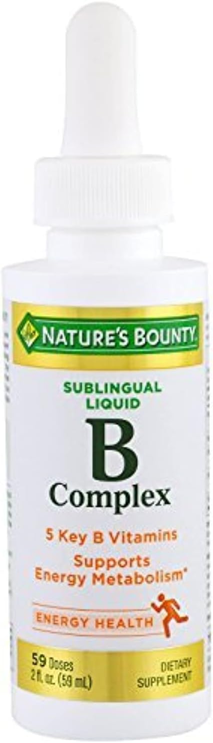 Nature's Bounty Vitamin B Complex Sublingual 2 oz