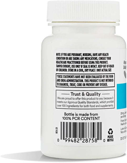 Whole Foods Market, Lutein 20mg Zeaxanthin, 60 Count