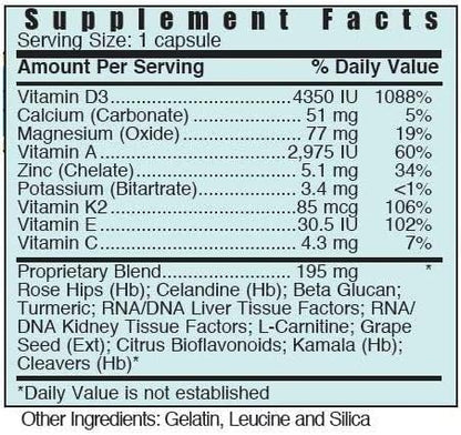 Systemic Formulas DV3 BioNutriment Vitamin D3