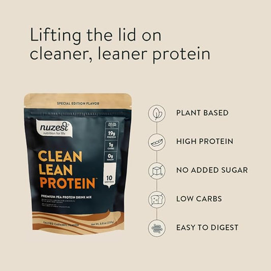 Nuzest - Vegan Pea Protein Powder 8.8 oz 1))