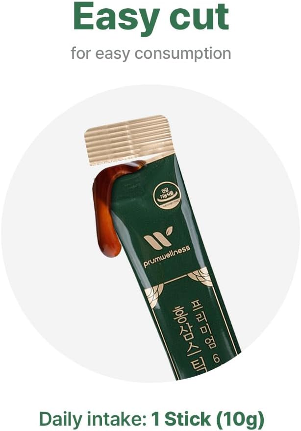 Korean Red Ginseng Sticks –Premium Red 25mg] 30P) 30P)