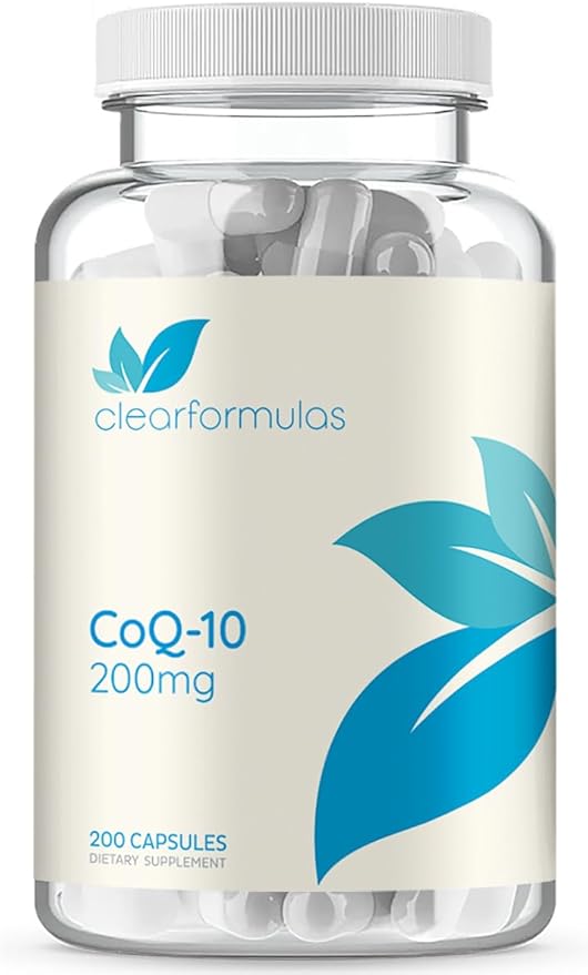 Pure CoQ10 200mg 200 Capsules