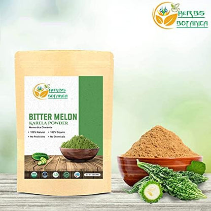 Bitter Melon Powder| Karela Powder 100% Organic 5.3 oz 150 GMS