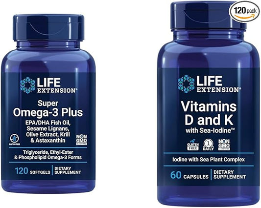 Life Extension Super Omega-3 Plus EPA/DHA D3