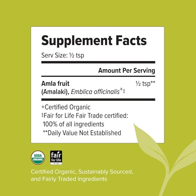 Banyan Botanicals Amalaki Powder – Organic 1/2lb. –