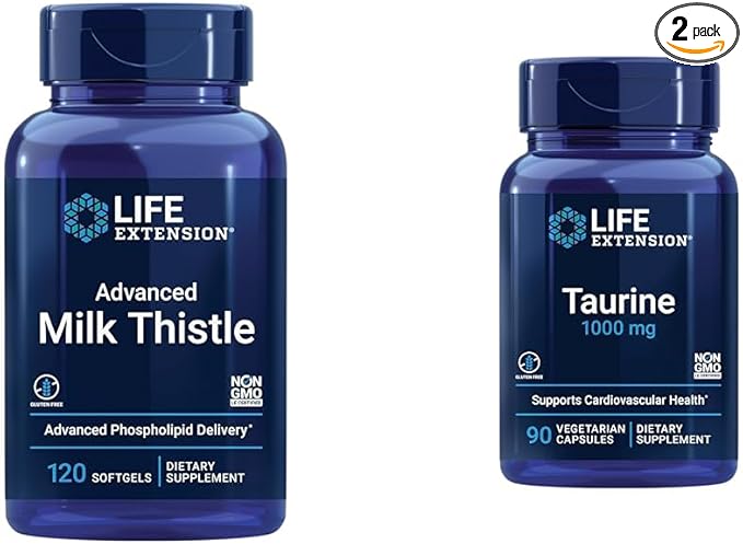 Life Extension Advanced Milk Thistle 120 1000mg 90 90 Capsules