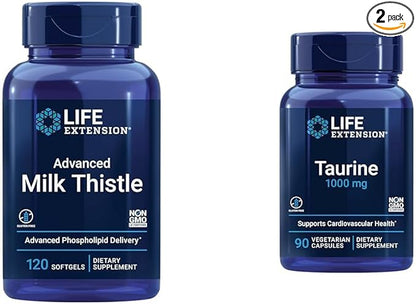 Life Extension Advanced Milk Thistle 120 1000mg 90 90 Capsules