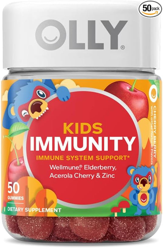 OLLY Kids Sleep & Immunity Gummy, 50 Count