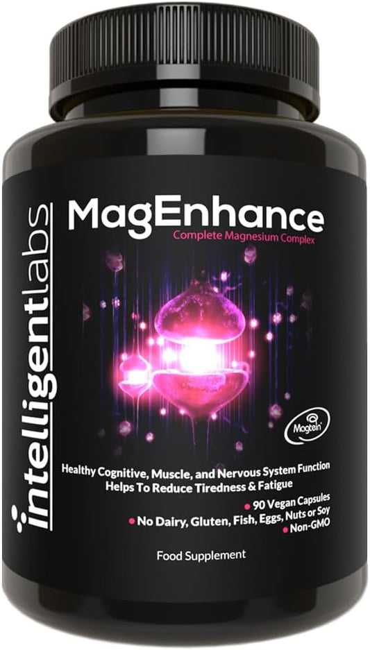 MagEnhance Magtein® Magnesium Complex Supplement Magnesium 90 Capsules