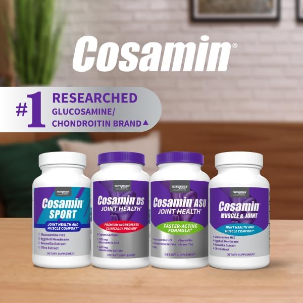 Cosamin DS, #1 Researched Glucosamine & 150 'Easy-To-Swallow'