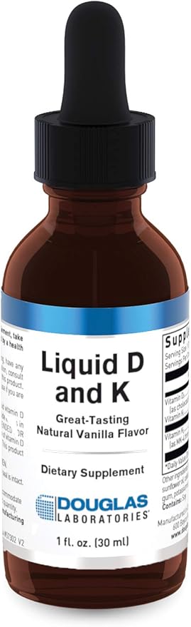 Douglas Laboratories - Liquid D & K-1, K-2 K-2 and D3 to 1 fl.