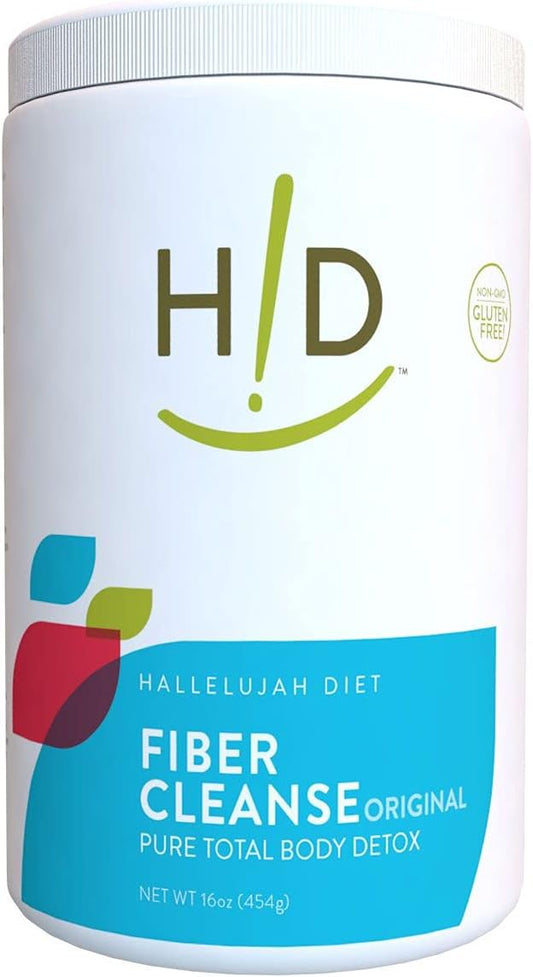Hallelujah Diet - Fiber Cleanse Powder, 16-Ounces