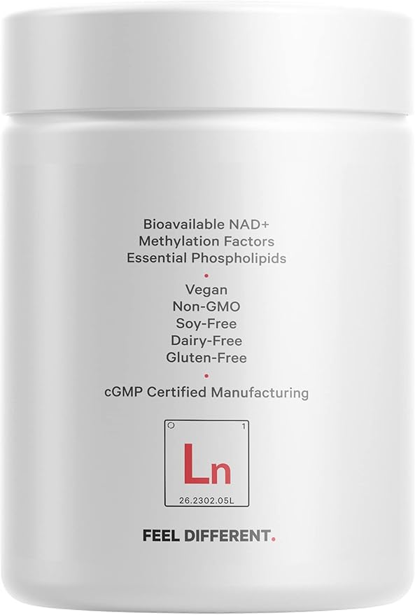 Codeage Liposomal NAD+ with Resveratrol & Vitamin B - NAD Plus Ultra for Energy & Healthy Aging Support - NAD Vitamin Supplement with Quercetin, Betaine, Riboflavin - Bioavailable - 90 Capsules