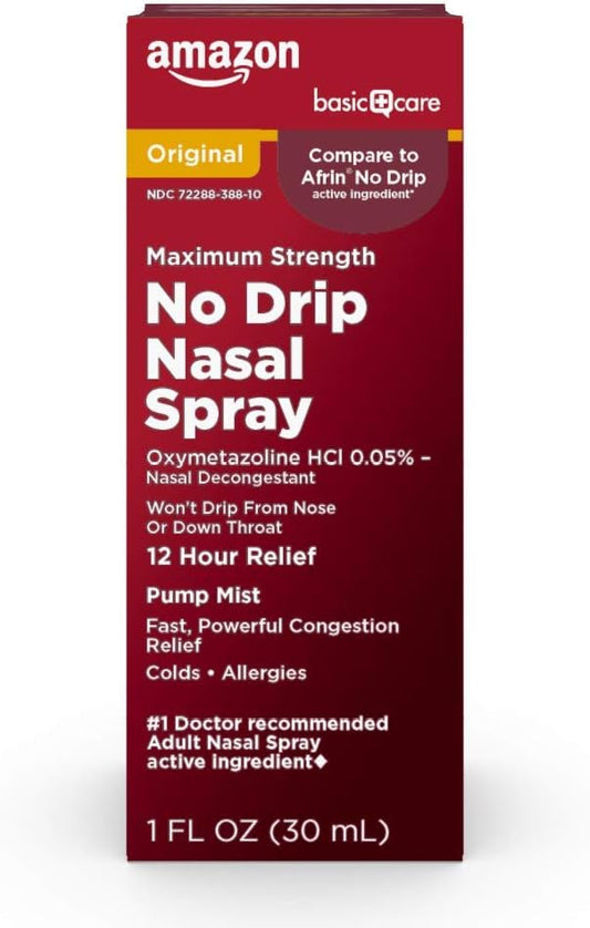 Amazon Basic Care No Drip Nasal 12 Hour 1 fl 1)