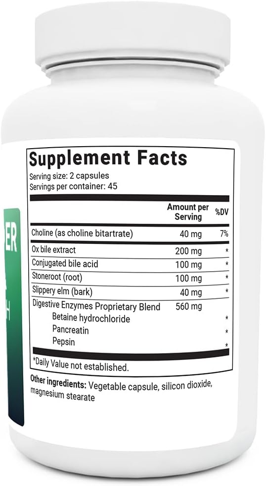 Dr. Berg Gallbladder Formula Extra Strength 45 Day 90 Capsules (3 Pack)