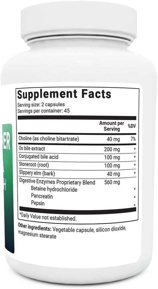 Dr. Berg Gallbladder Formula Extra Strength 45 Day 90 Capsules (3 Pack)